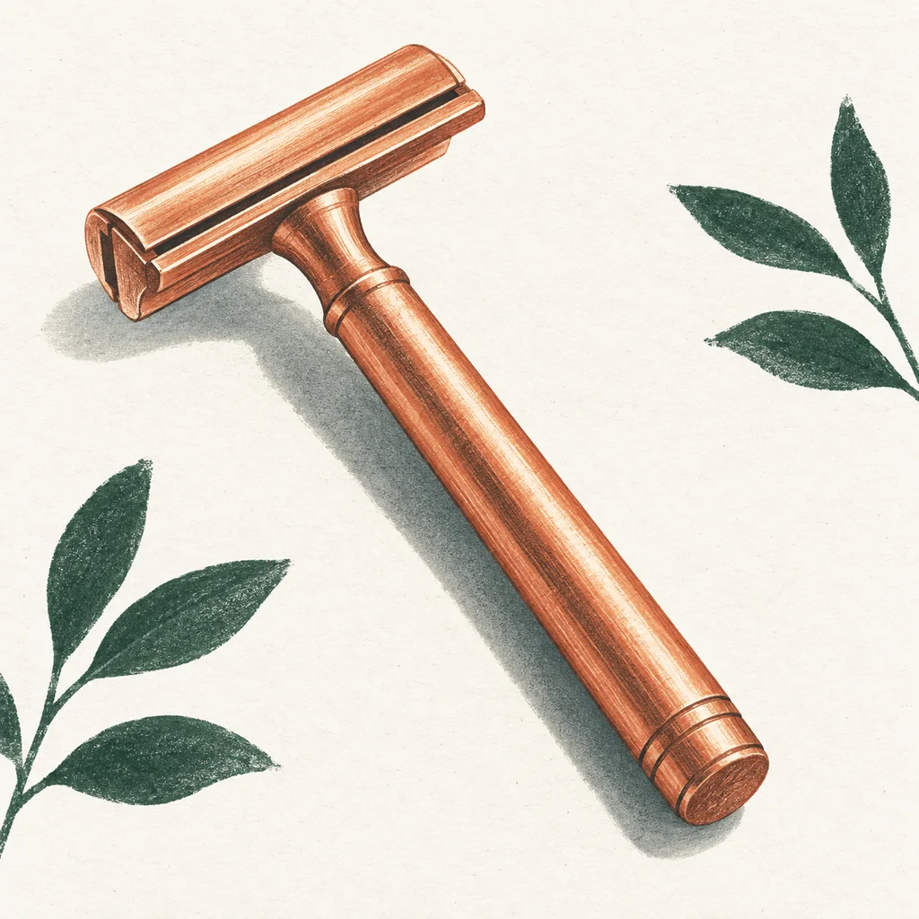 Upvote illustration representing Henson AL13 Safety Razor; appearance is illustrative