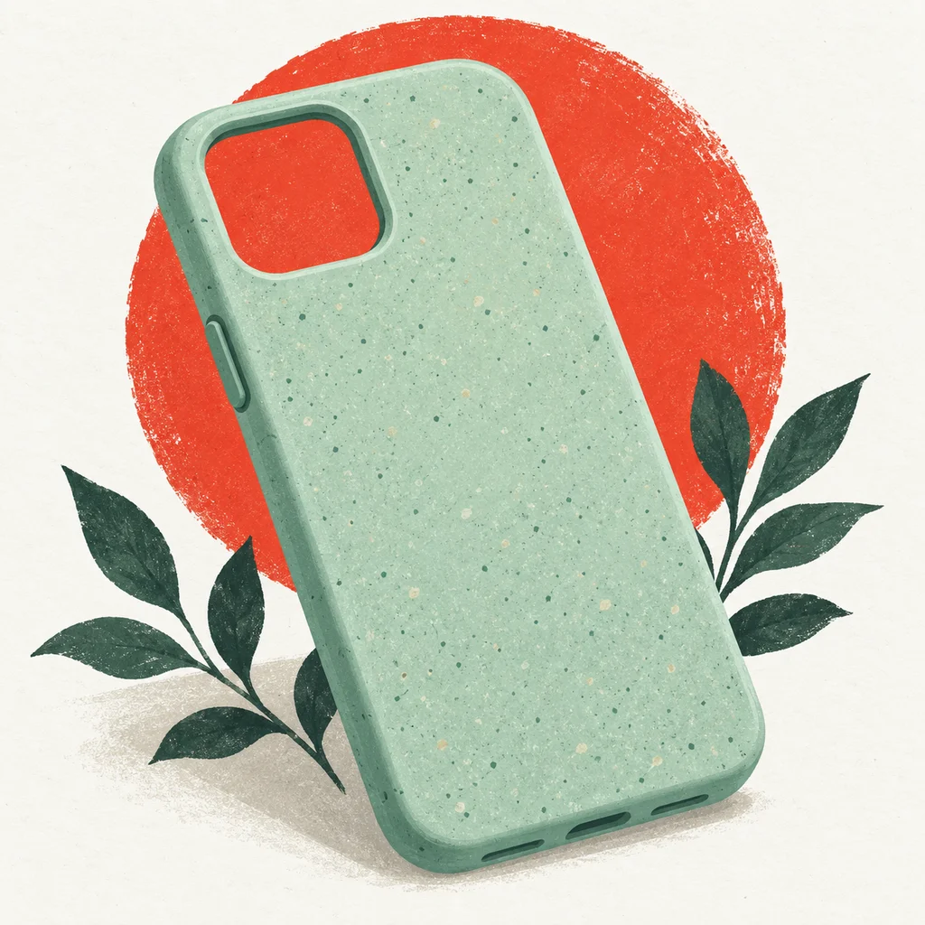 Upvote illustration representing Pela Case; appearance is illustrative